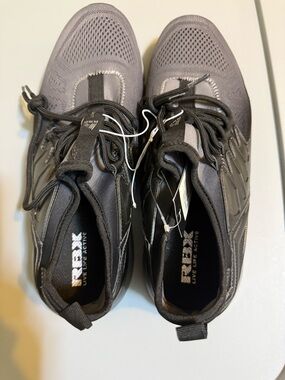 RBX Gray and Black Men's Training Sneakers